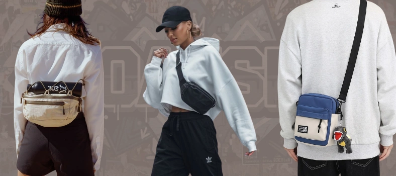 کیف دوشی یا کیف کمری یل کراس بادی کدام ؟