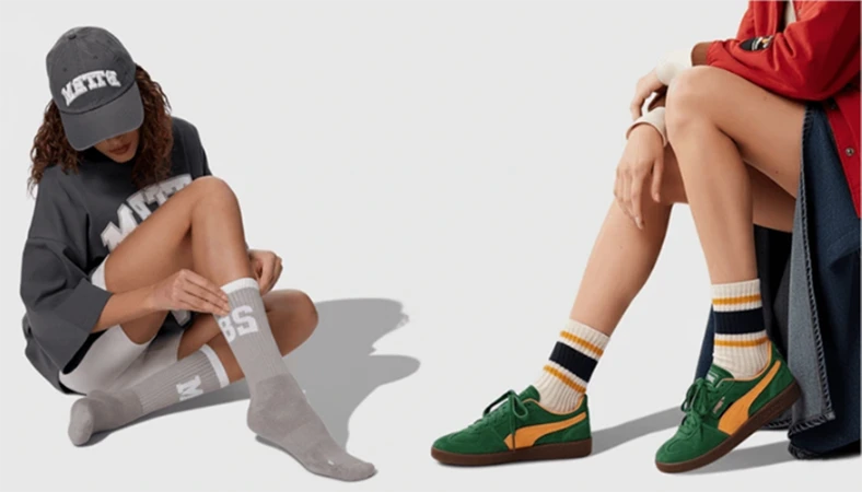 جوراب طرح دار برای تکمیل استایل