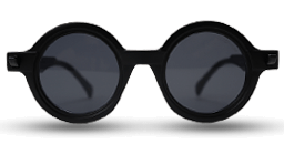 round frame sunglasses