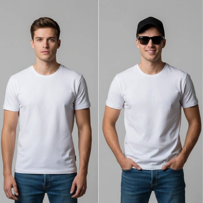 استایل شیک پسرانه با کلاه بیسبالی و عینک آفتابی