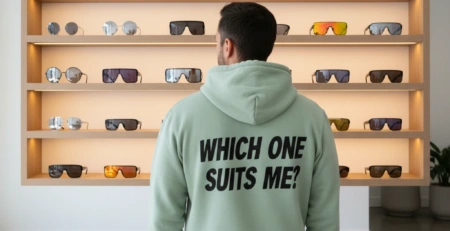 کدام عینک اور سایز برایم مناسبه