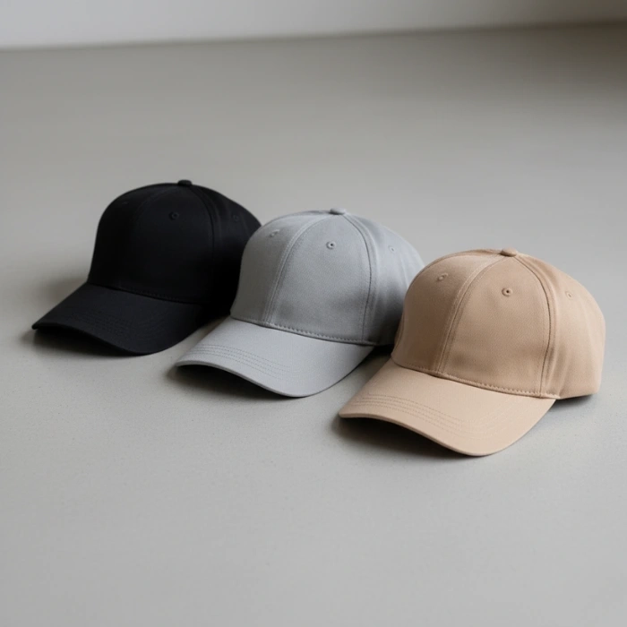 کلاه کپ ساده با رنگ های خنثی